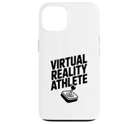 Atleta di realtà virtuale: campione di gioco in attrezzatura VR Custodia per iPhone 13