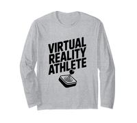 Atleta di Realtà virtuale: Campione di Gioco in Attrezzatura VR Maglia a Manica