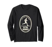 Atleta di Resistenza Ultra Runner Membro a Vita Maglia a Manica