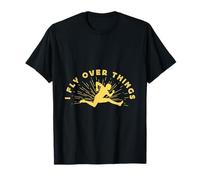 Atleti di Atletica Leggera I Fly Over Things Athletic Maglietta