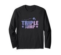 Atletica con Salto Triplo Maglia a Manica