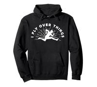 Atletica Leggera I Fly Over Things Atletica Leggera Felpa con Cappuccio