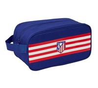 ATLETICO DE MADRID - Scarpiera media, multiuso, portatodo, sport, extrascolari, calcio, comodo e versatile, 29 x 14 x 15 cm