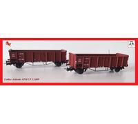 ATM CF 12.009 Set 2 carri tipo L 1959 senza garitta, marcatura FS Italia