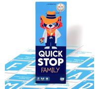 ATM Gaming Quickstop Family - Il gioco da tavolo più divertente per tutta la famiglia | Veloce, Competitive Serate a Casa - Regalo originale