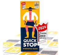 ATM Gaming QUICKSTOP - Gioco di Società per Famiglia ed Amici - Gioco di Carte - Perfetto per Creare Atmosfera - Da 2 a 7 Giocatori - Italiano