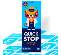 ATM Gaming QUICKSTOP Kids Gioco di Carte per Bambini e Famiglie Età 7 Da 2 a 7