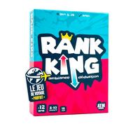 ATM Gaming Rank King - Gioco di società, famiglia e amici, gioco d'atmosfera, semplice e divertente, da 3 a 10 giocatori, a partire dai 14 anni, umorismo e deduzione