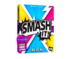 ATM Gaming Smash It - Gioco da Tavolo per Famiglia e Amici - Gioco di Carte di rapidità e Divertimento - da 2 a 8 Giocatori - Partite da 10 Minuti - Idea Regalo - Il Gioco da Viaggio Ideale