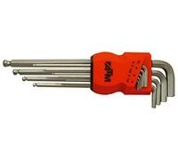 ATM-Juego 9 llaves hex-bola xlarga acod