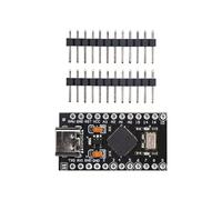 Atmega32U4 Type-C USB Pro Micro-per Modulo Atmega32U4 3,3 V/16 Mhz con Intestazione Pin A 2 File per Leonardo