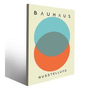 Atmosfera calda con le stampe su tela Bauhaus