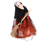 Atmosfera di Halloween Decorazioni da Tavolo Strega Arancia Tessuto | Casa e Ingresso, Riutilizzabile Dentro, Aspetto Realistico, per Tavoli Festa