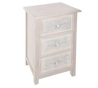 ATMOSPHERA CREATEUR D'INTERIEUR - Cassettiera Hina Bianca 3 cassetti