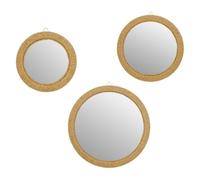 ATMOSPHERA CREATEUR D'INTERIEUR - 3 specchi tilia 23/32/40cm corda