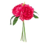 ATMOSPHERA CREATEUR D'INTERIEUR - Bouquet di 4 peonie artificiali bely rose h31cm