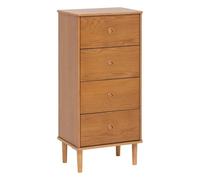 ATMOSPHERA CREATEUR D'INTERIEUR - Cassettone Charlie a 4 cassetti Marrone