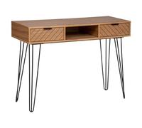 ATMOSPHERA CREATEUR D'INTERIEUR - Consolle a 2 cassetti in legno e metallo naomi l110cm