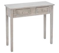 ATMOSPHERA CREATEUR D'INTERIEUR - Consolle in legno sbiancato Charme L80cm