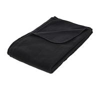 ATMOSPHERA CREATEUR D'INTERIEUR - Coperta in pile nera 125x150cm