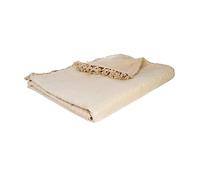 ATMOSPHERA CREATEUR D'INTERIEUR - Copriletto Anjali in cotone beige 230x250cm