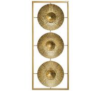 ATMOSPHERA CREATEUR D'INTERIEUR - Decorazione murale in Metallo Dorato 25x61cm