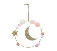 ATMOSPHERA CREATEUR D'INTERIEUR - Decorazione murale per Bambini bohème Luna 14x21cm