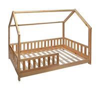 Lettino in legno per bambini "Bosco" 90x190cm