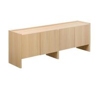 ATMOSPHERA CREATEUR D'INTERIEUR - Mobile TV John Rettangolare 39,5x171 cm, 4 Ante, Beige
