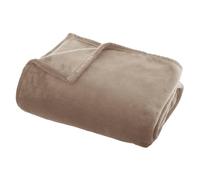 ATMOSPHERA CREATEUR D'INTERIEUR - Ollis, un giaciglio di flanella beige 130x180cm