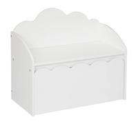 ATMOSPHERA CREATEUR D'INTERIEUR - Panchina per bambini nuage in legno bianco 60x30cm