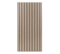 Atmosphera Créateur d'intérieur - Pannello decorativo in legno Colva - 120x60cm - Effetto rovere chiaro - Riduzione del rumore