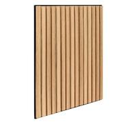 Atmosphera Créateur d'intérieur - Pannello decorativo in legno Colva - 60x60cm - Effetto rovere chiaro - Riduzione del rumore