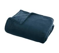 ATMOSPHERA CREATEUR D'INTERIEUR - Plaid ollis in flanella blu 130x180cm