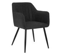Atmosphera Createur d'Interieur Poltrona Visoca Nera