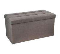 ATMOSPHERA CREATEUR D'INTERIEUR - Pouf Doppio Pieghevole LYSANDRE Grigio