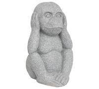 ATMOSPHERA CREATEUR D'INTERIEUR - Scimmia da Esterno sohel h.42cm in Resina Grigia