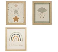 ATMOSPHERA CREATEUR D'INTERIEUR - Set di 3 portafoto per Bambini 10x15 13x18 15x21cm