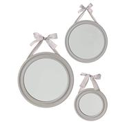 ATMOSPHERA CREATEUR D'INTERIEUR - Set di 3 specchi rotondi Ribbon D20 27 33,5 cm