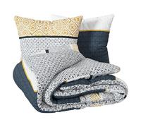 ATMOSPHERA CREATEUR D'INTERIEUR - Set di biancheria da letto Etnik rayé in cotone 240x220cm