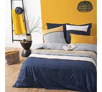 ATMOSPHERA CREATEUR D'INTERIEUR - Set di biancheria da letto Etnik rayé in cotone 260x240cm