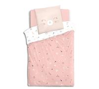 ATMOSPHERA CREATEUR D'INTERIEUR - Set di biancheria da letto per bambini in cotone con gatto 140x200cm