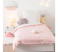 ATMOSPHERA CREATEUR D'INTERIEUR - Set di biancheria da letto per bambini in cotone con gatto 140x200cm
