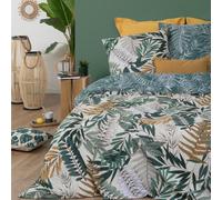 ATMOSPHERA CREATEUR D'INTERIEUR - Set di biancheria da letto tropik in cotone 240x220cm
