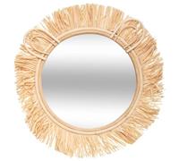 ATMOSPHERA CREATEUR D'INTERIEUR - Specchio Bambino Leone Rafia d38cm