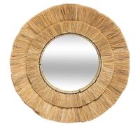 ATMOSPHERA CREATEUR D'INTERIEUR - Specchio in rafia safari d57cm