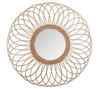 ATMOSPHERA CREATEUR D'INTERIEUR - Specchio in rattan Rosette D58cm