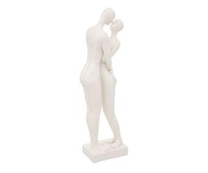 ATMOSPHERA CREATEUR D'INTERIEUR - Statuetta di coppia bianca rivi h33cm