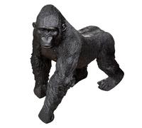 ATMOSPHERA CREATEUR D'INTERIEUR - Statuetta di gorilla in resina nera h22cm