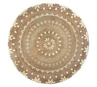 ATMOSPHERA CREATEUR D'INTERIEUR - Tappeto Shine in iuta dorata D115cm